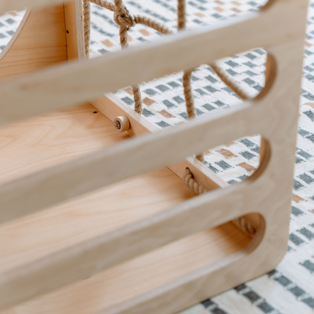 CUBITRI® Climbing Play Cube With Wooden Window