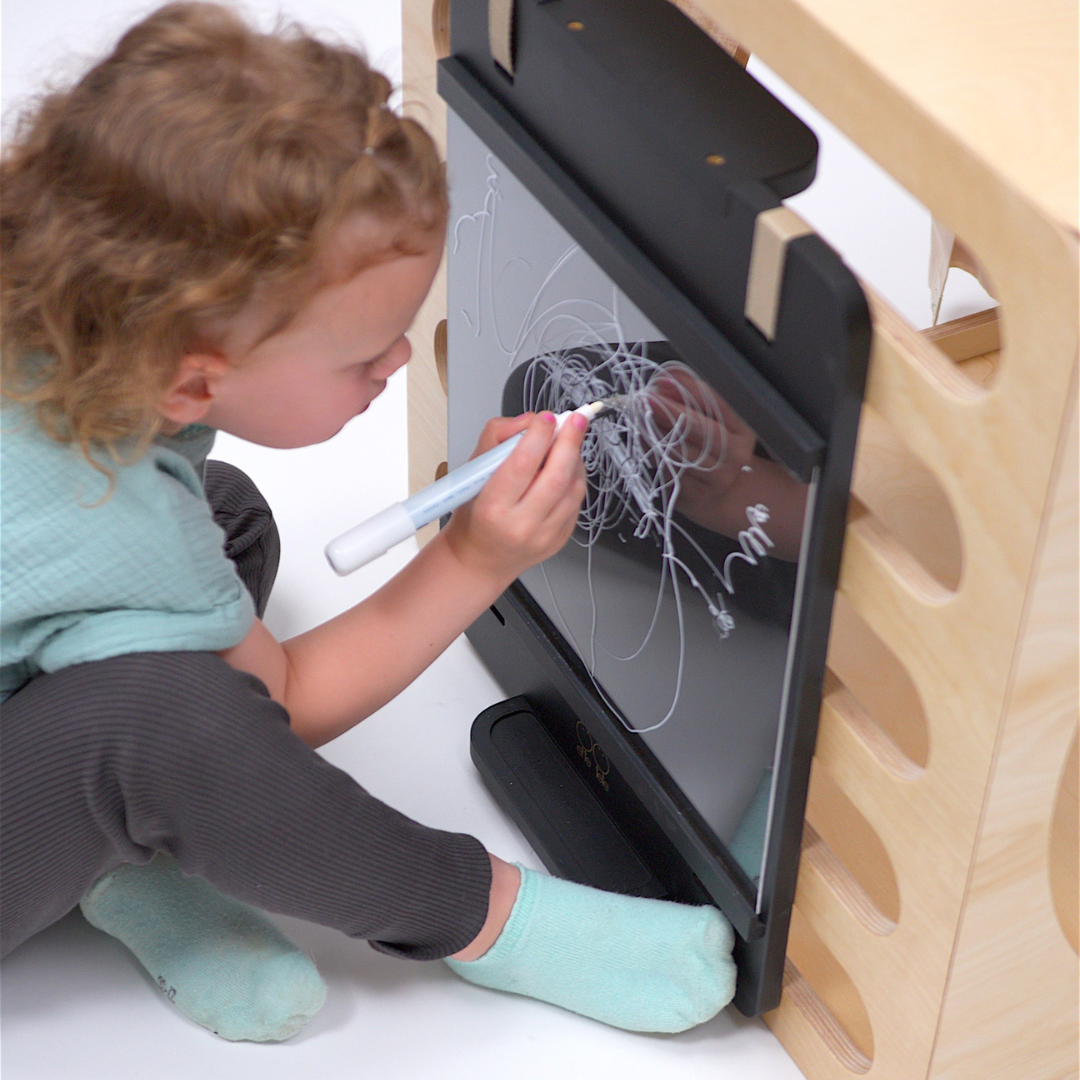 CUBITRI® Climbing Play Cube With Wooden Window